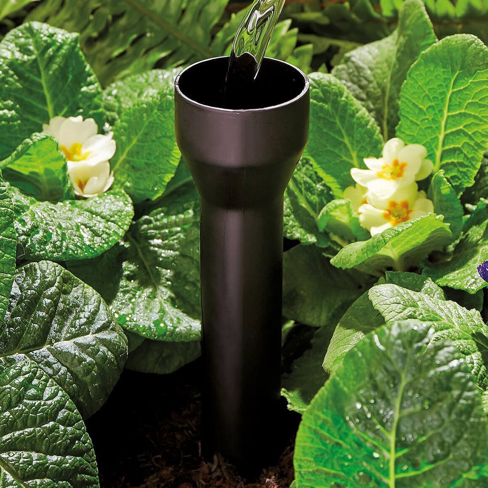 庭用散水スパイク3個セット 根部灌漑ステーク 屋外プランター - Trowel Garden Tools のレビューと価格