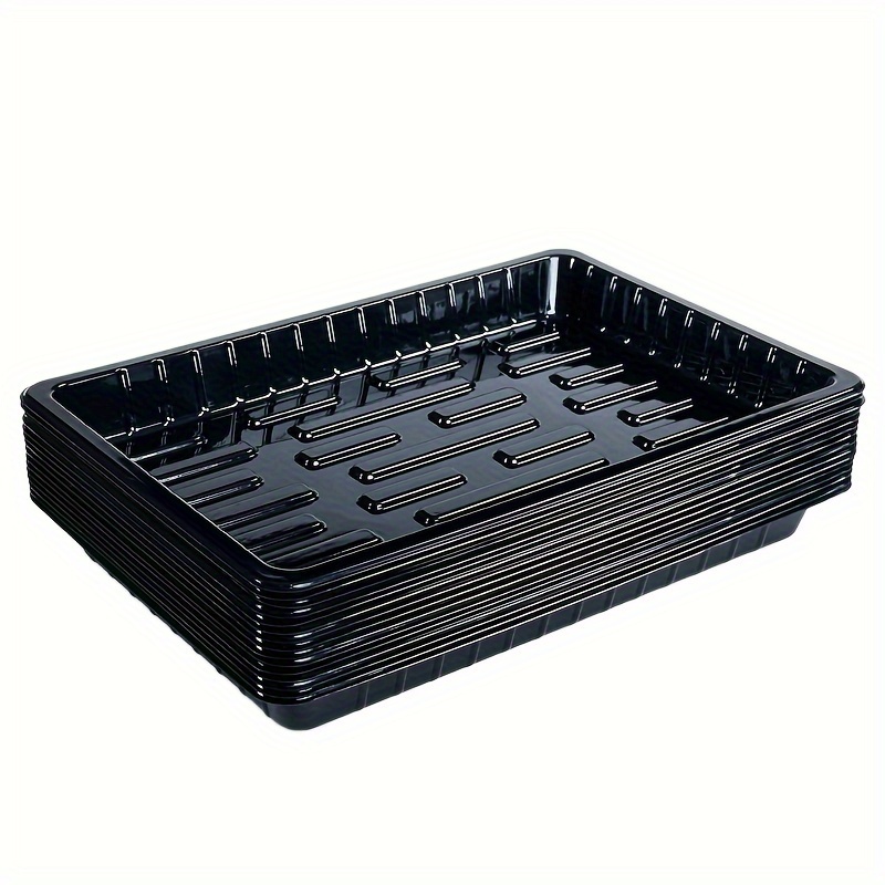 1個入り耐久性のある黒色PETプラスチック製苗トレイ回転式植 - Seed Starter Tray のレビューと価格