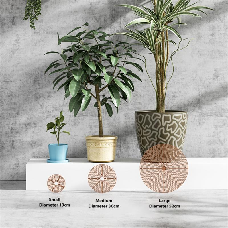 植木鉢カバー、植木鉢グリッド、庭土ガードカバー、植物保護グリ - Indoor Herb Garden のレビューと価格