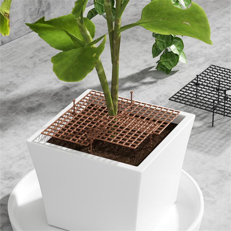 植木鉢カバー、植木鉢グリッド、庭土ガードカバー、植物保護グリ - Indoor Herb Garden のレビューと価格