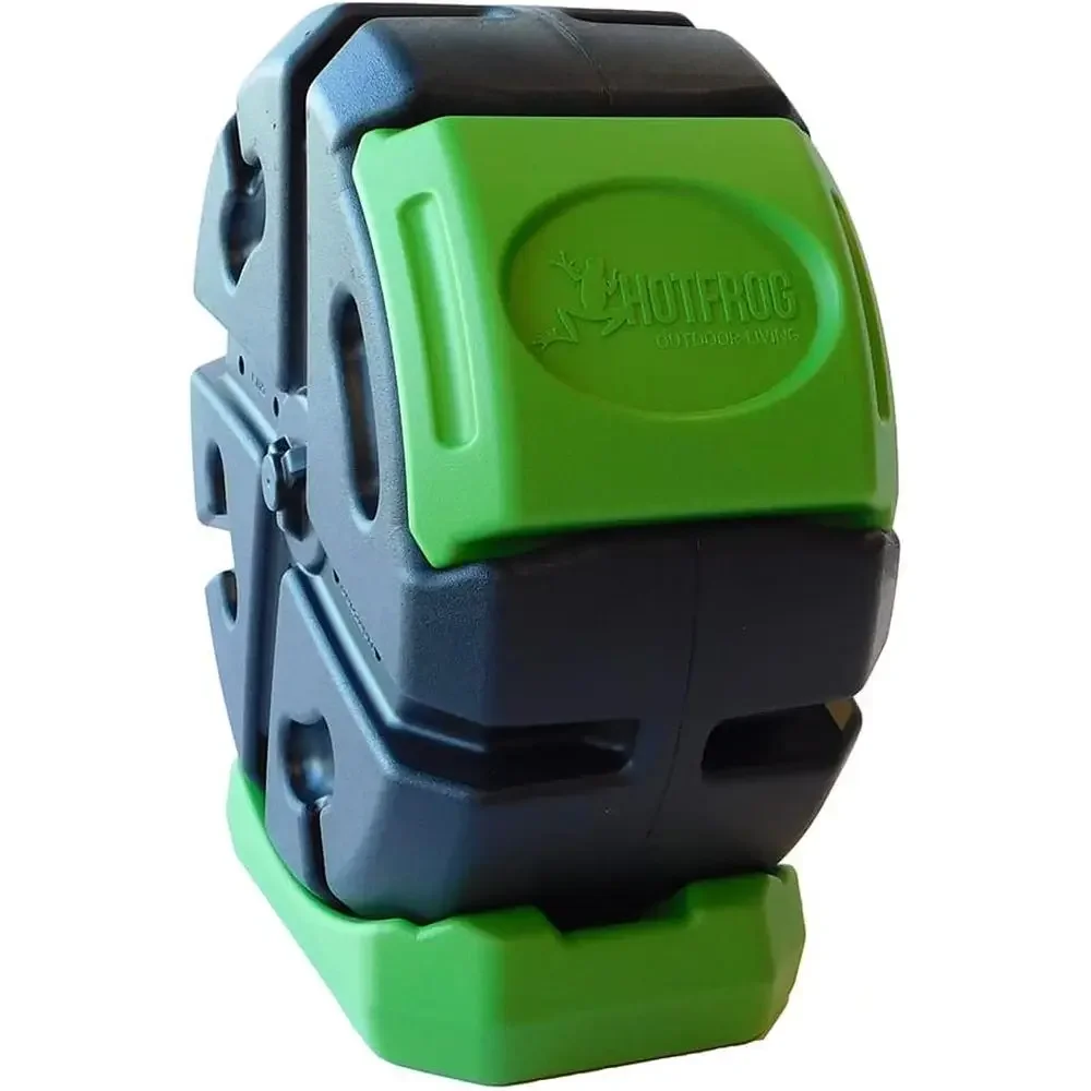 屋外用、単室式、回転式ガーデンコンポストボックス - 19ガ - Compost Bin のレビューと価格
