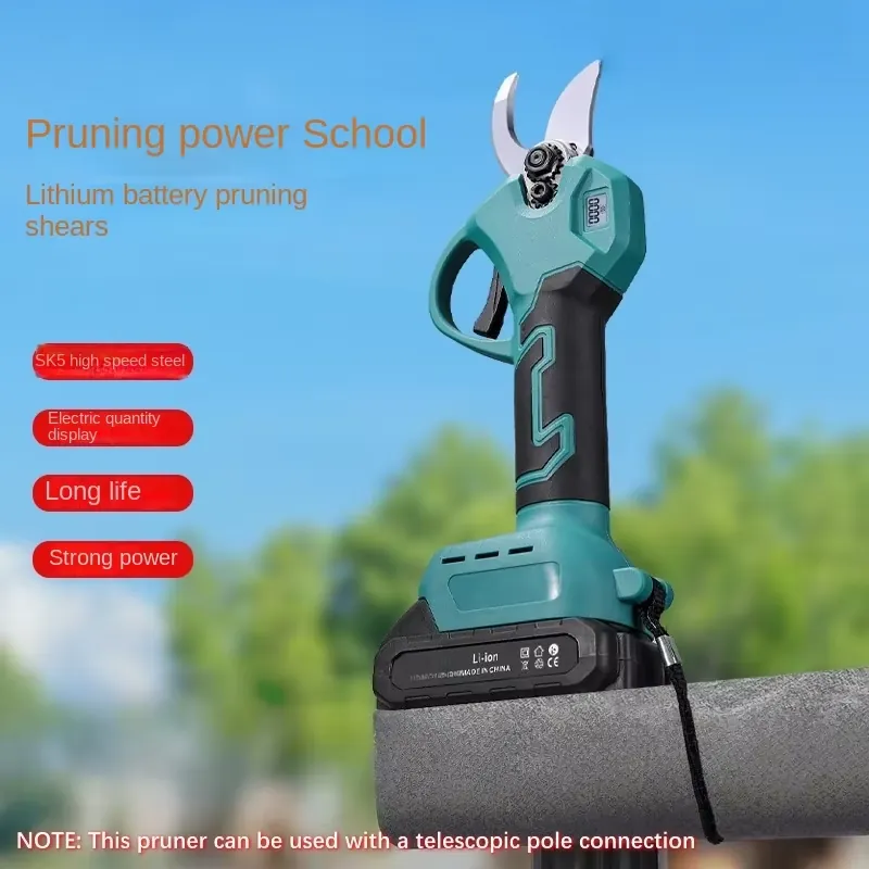 果樹や庭の剪定用の2.5cm電動剪定鋏、電動剪定鋏は伸縮式ポ - Pruning Shears のレビューと価格