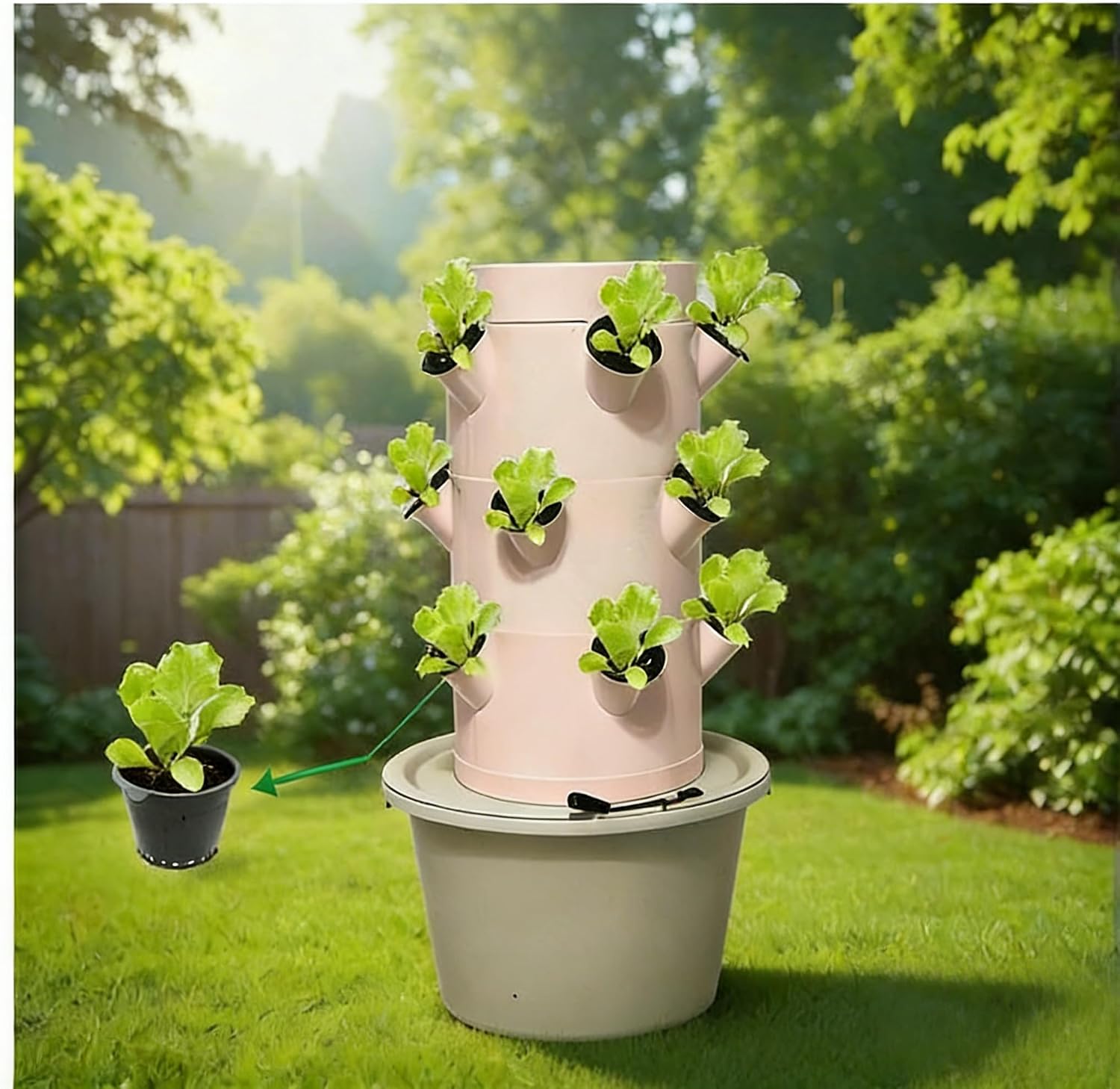 垂直型水耕栽培システム 3層15穴 室内ガーデンキット キッ - Hydroponic Kit のレビューと価格